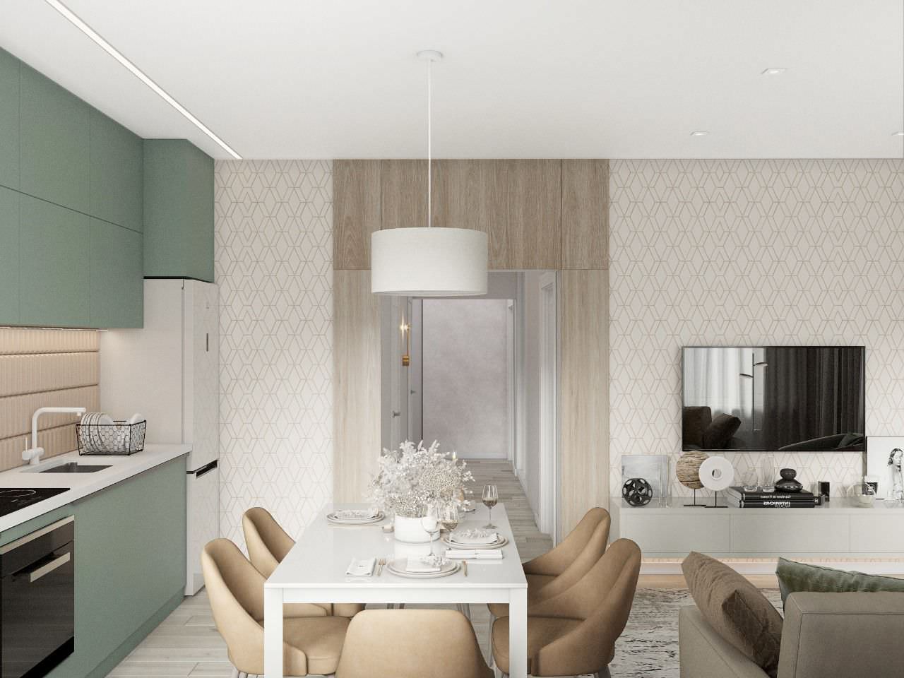 Квартира для самой гостеприимной семьи