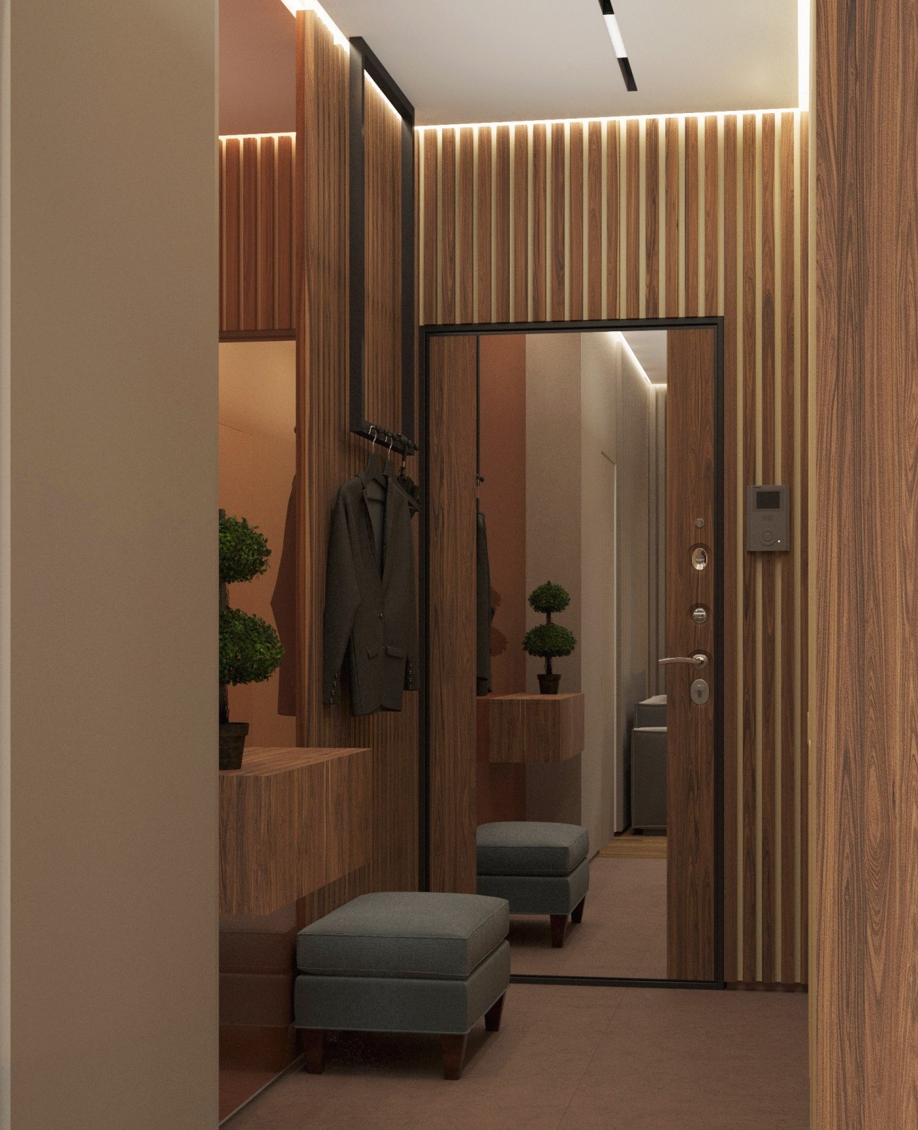 Функциональный интерьер 2ух комнатной квартиры