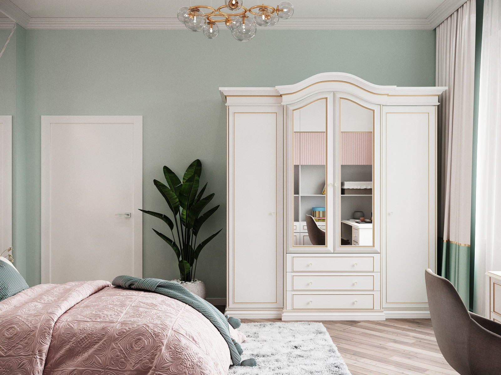 Детские комнаты в частном доме