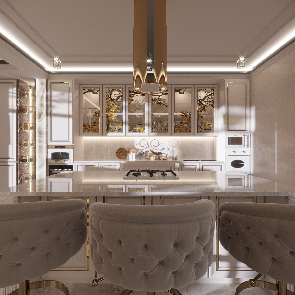 Дизайн таунхауса 100 кв. м в Куркино