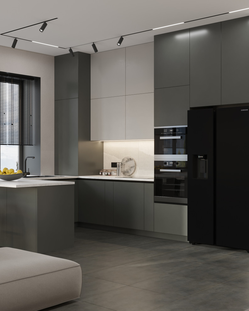 Contemporary home interior for young family