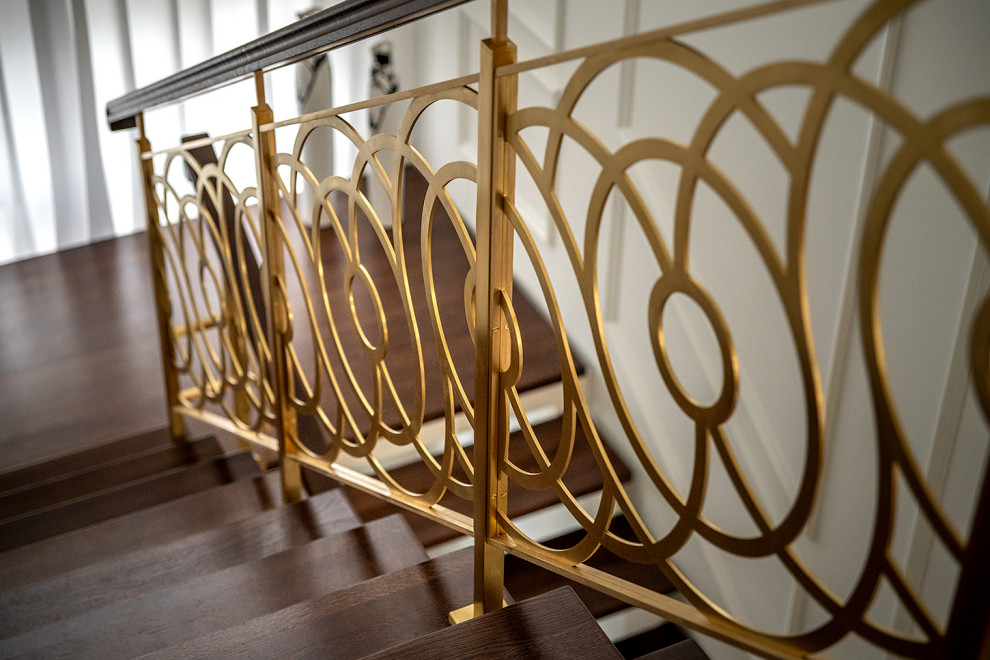 АЖУРНАЯ ЛЕСТНИЦА В ПОДМОСКОВНУЮ ЧАСТНУЮ РЕЗИДЕНЦИЮ