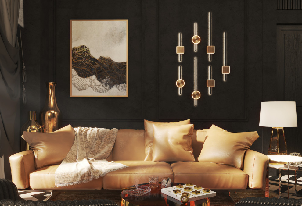 Дизайн интерьера сигарной комнаты