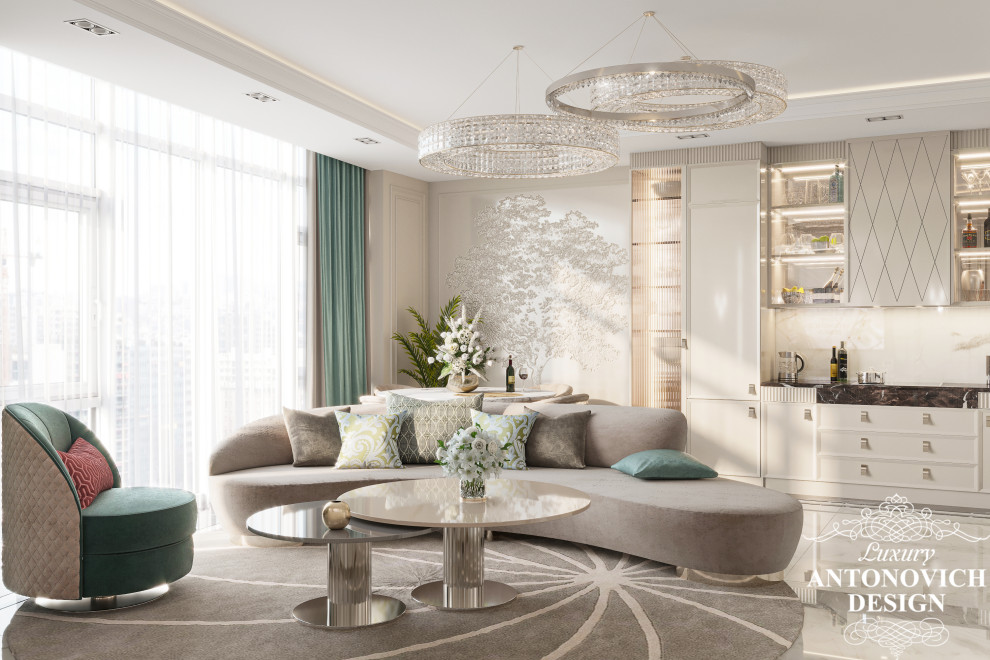 Обложка проекта: Авторский проект квартиры в ЖК "Busov Hill"