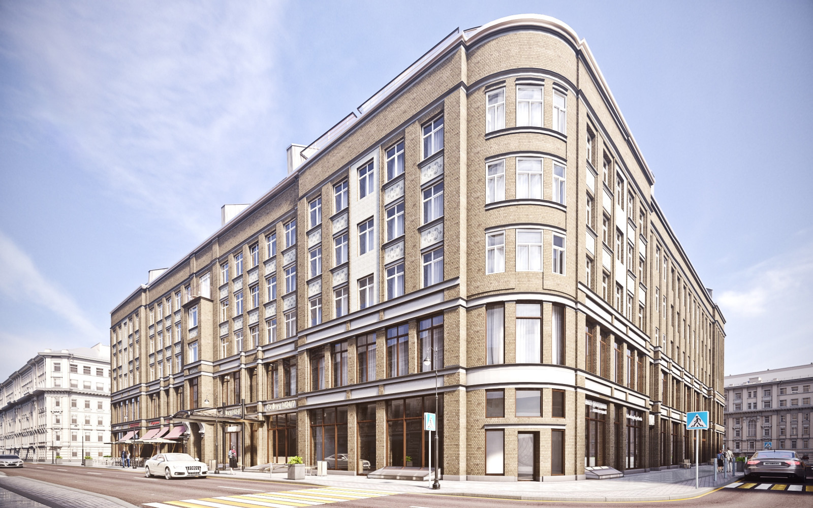 Обложка проекта: Галерея 24, экстерьер и входная группа