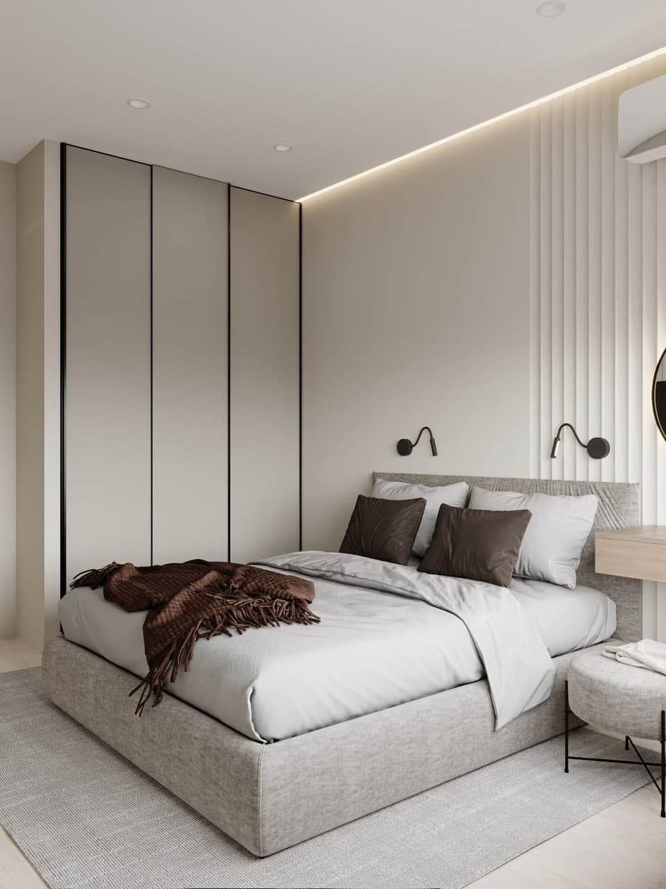 ДИЗАЙН-ПРОЕКТ ИНТЕРЬЕРА КВАРТИРЫ, ЖК GREEN PARK, МОСКВА, 60 М²