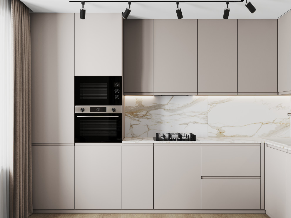 Дизайн квартиры в ЖК "Дома цвета кофе"