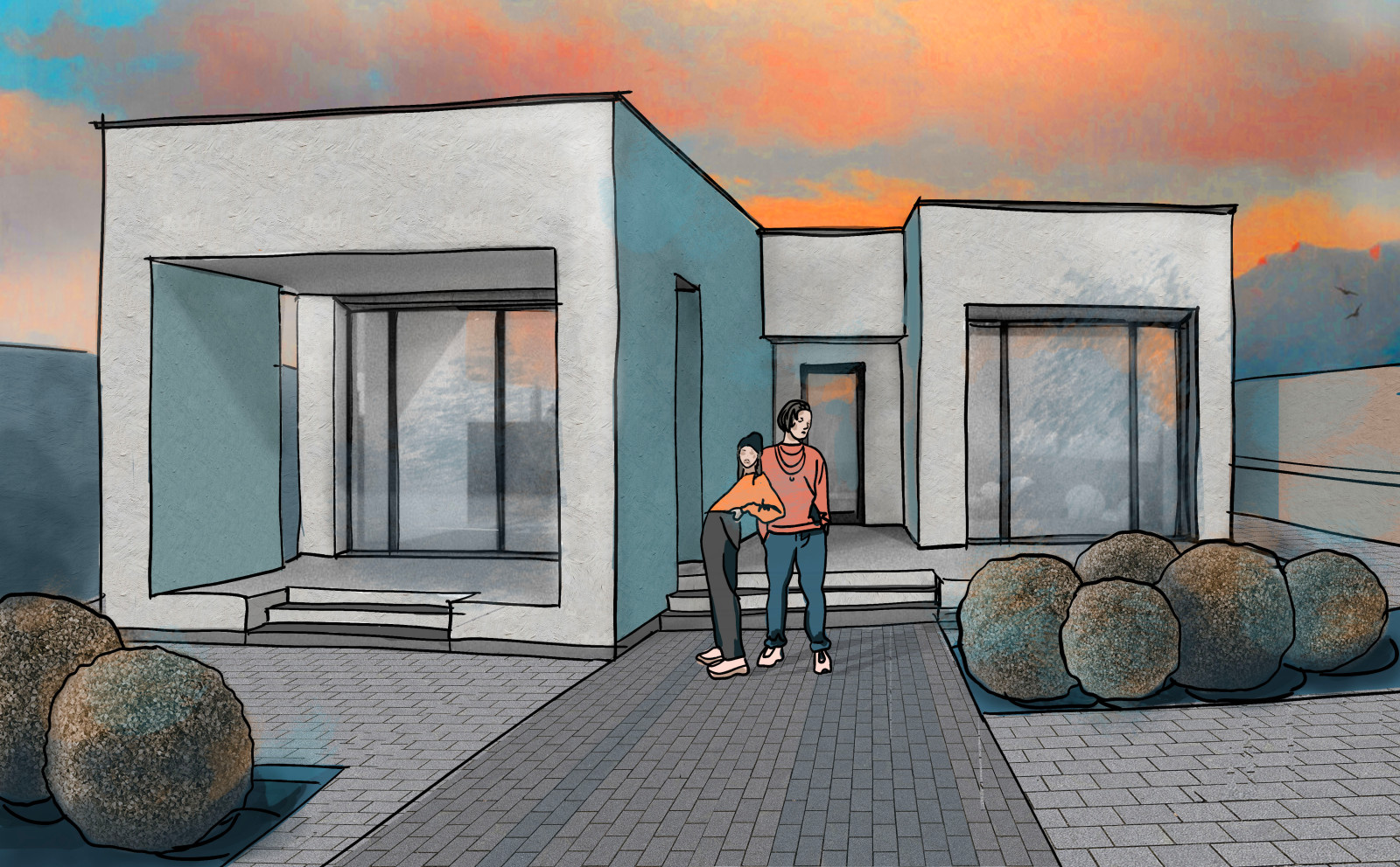 Концепция гостевого дома в Анапе