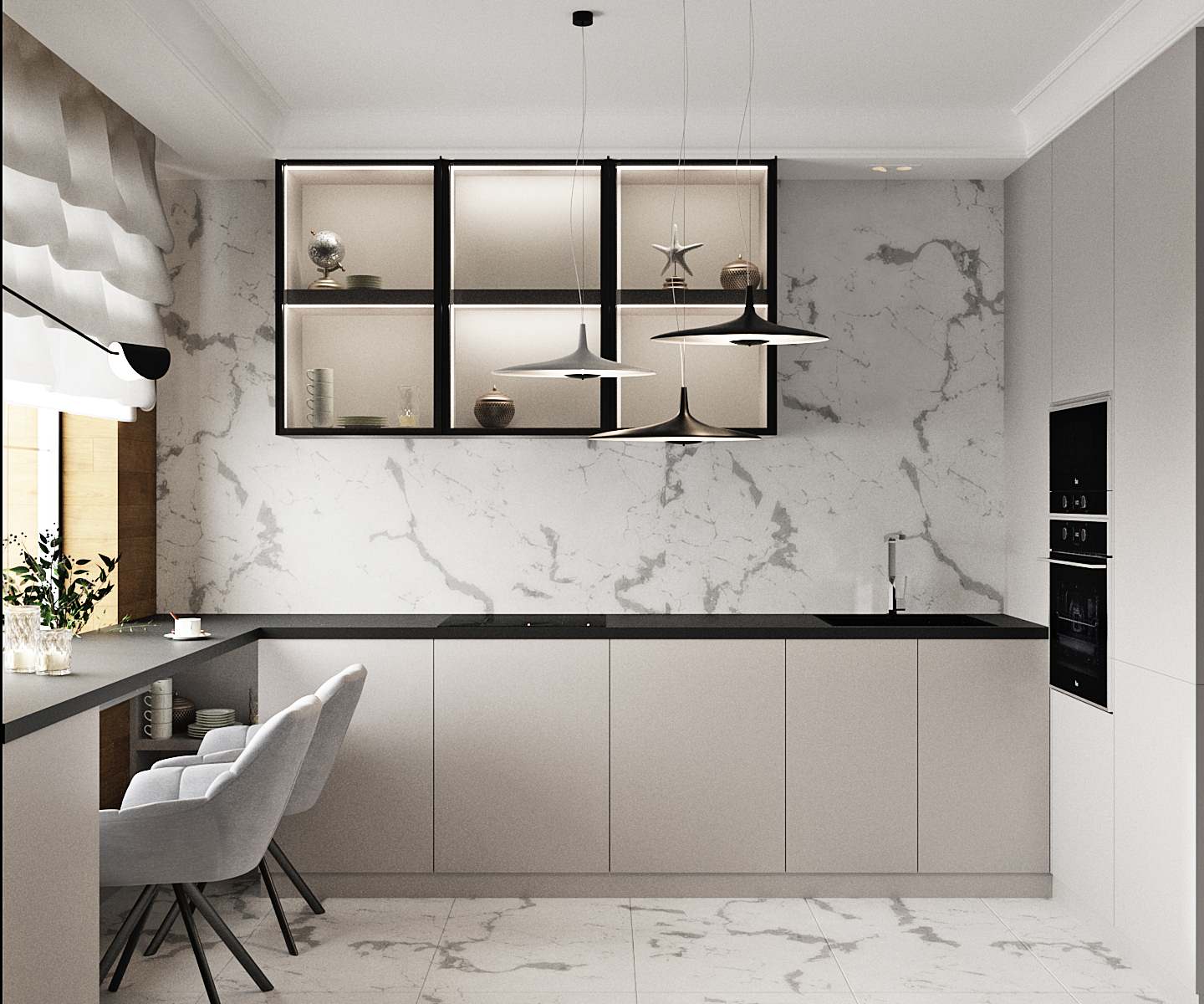 Эскизы квартиры на Соколе