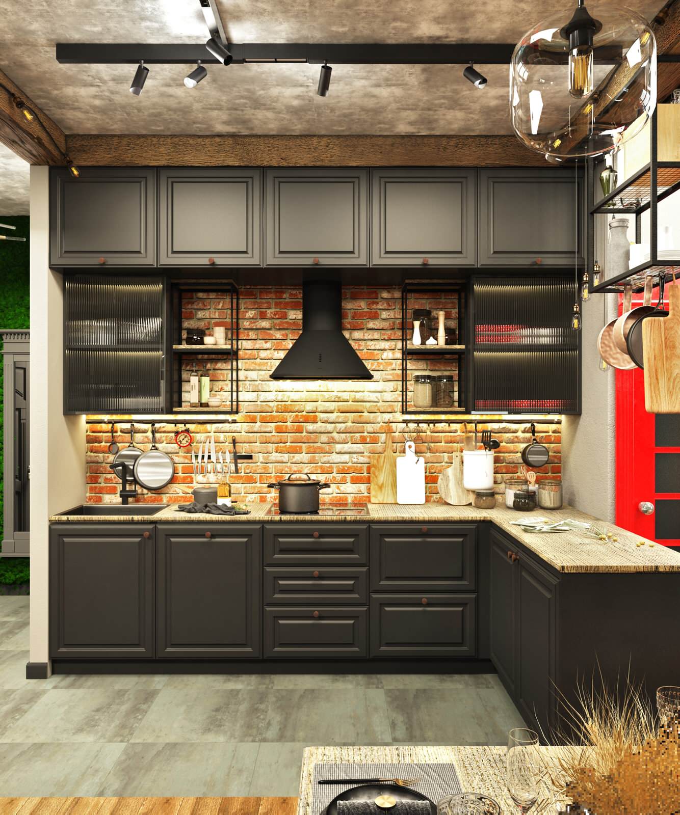 Loft 3 bedroom apartment