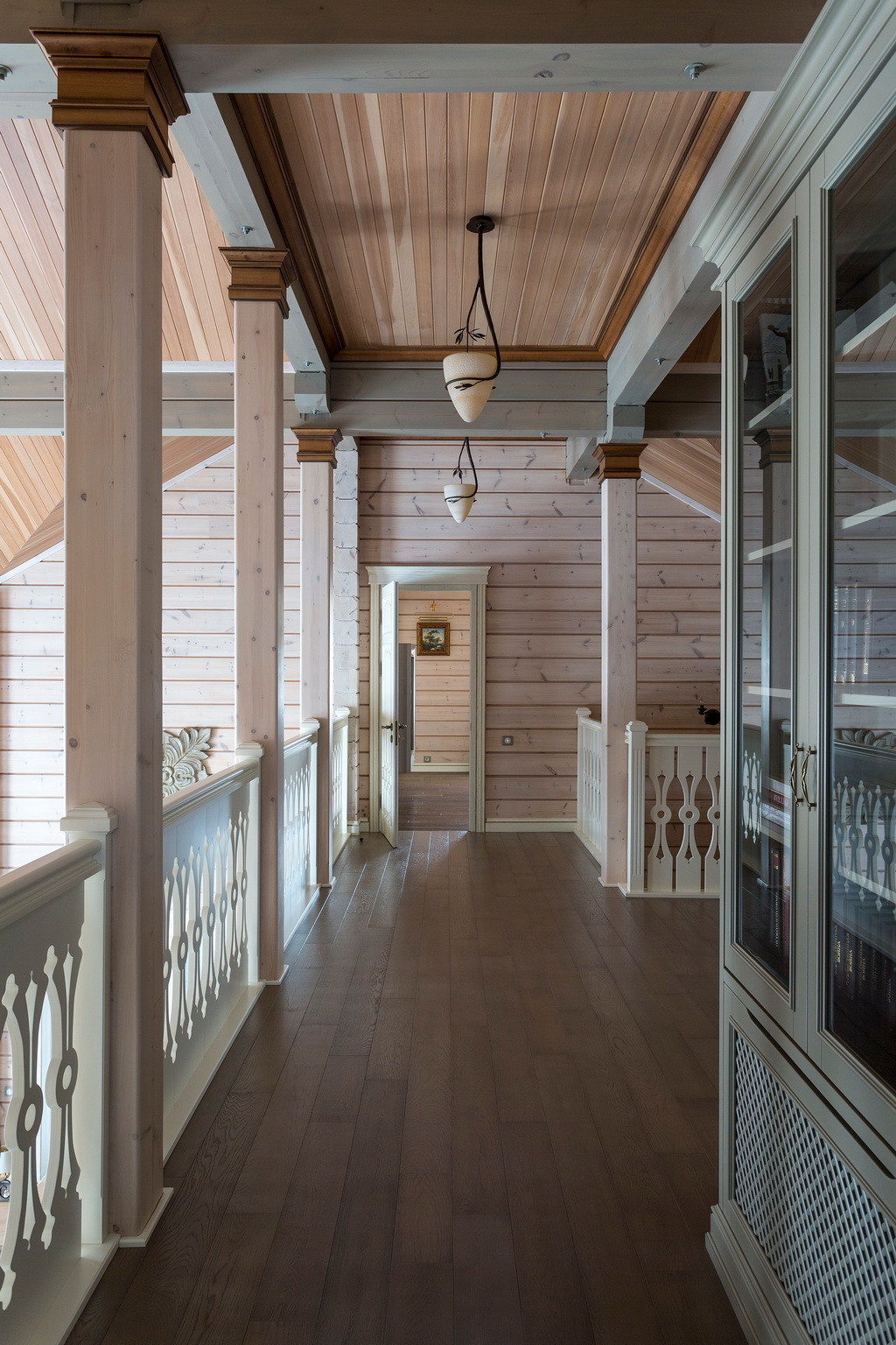 Дом из клееного бруса для большой семьи.