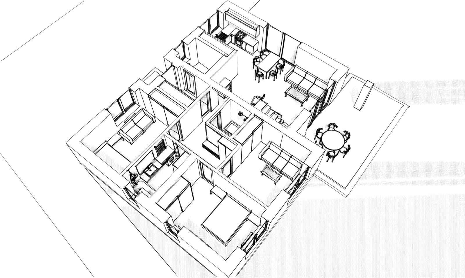 Дизайн-проект экстерьера дома 2