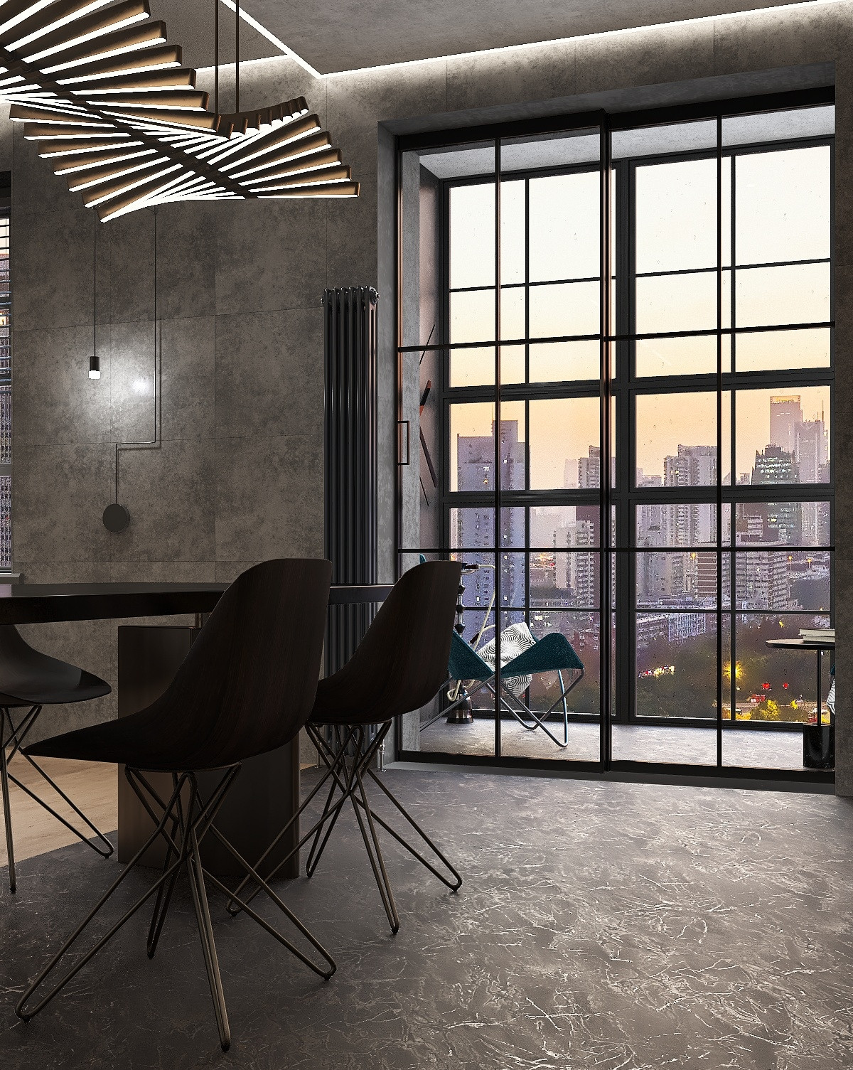 Брутальная двушка для холостяка