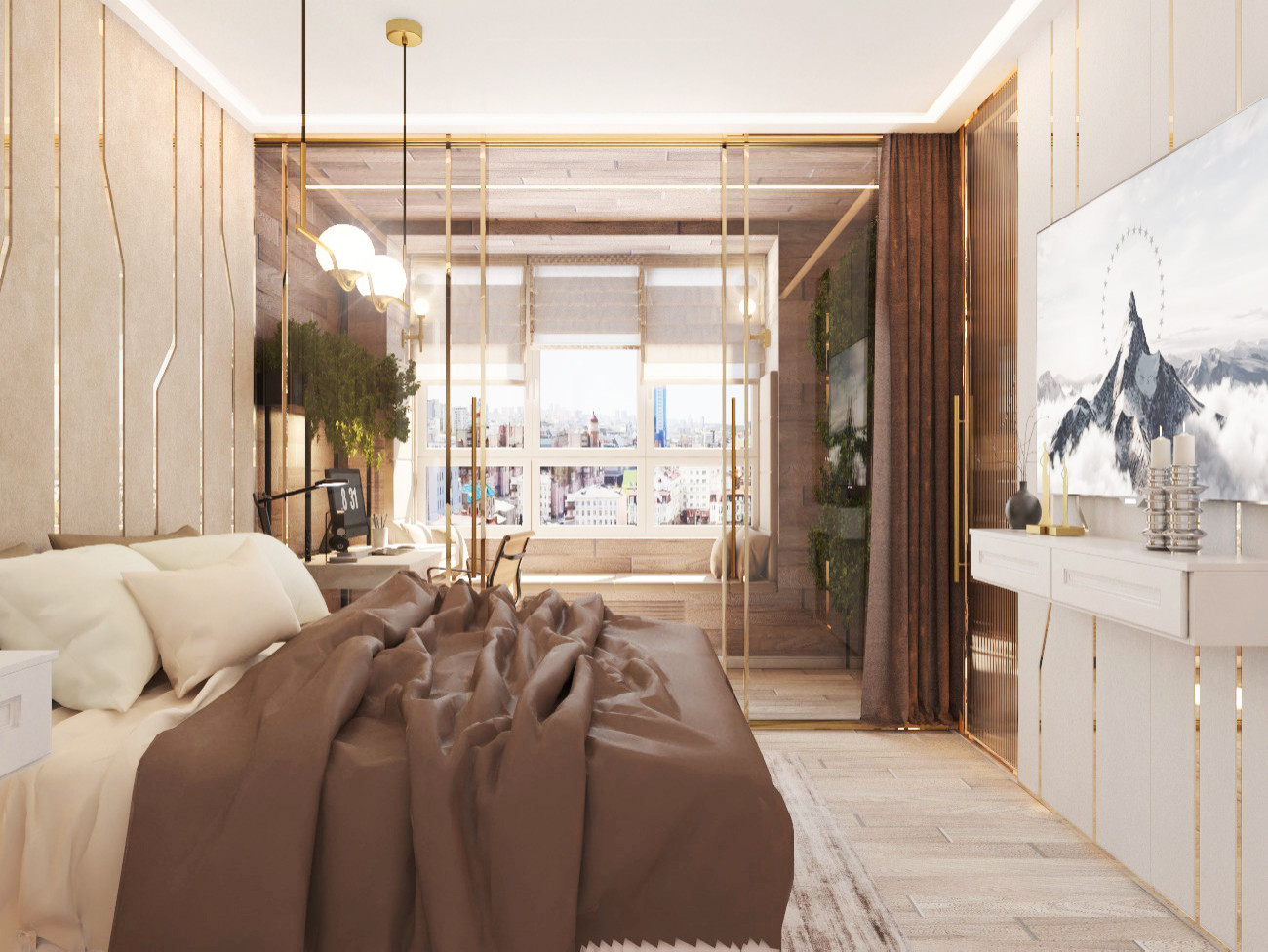 Современная квартира 90м.кв.
