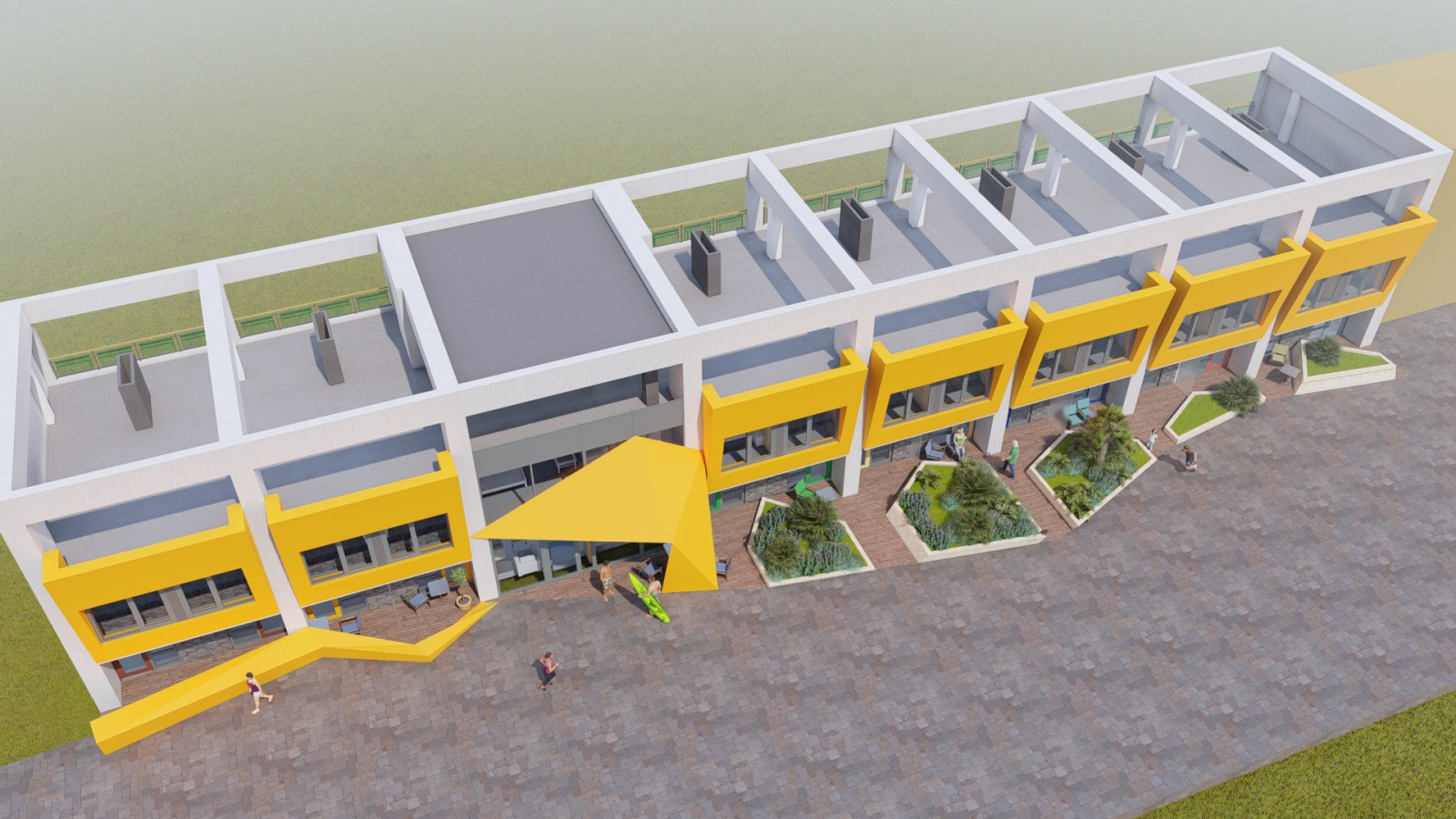 Концепция реконструкции гостиницы в Хостинском районе города Сочи