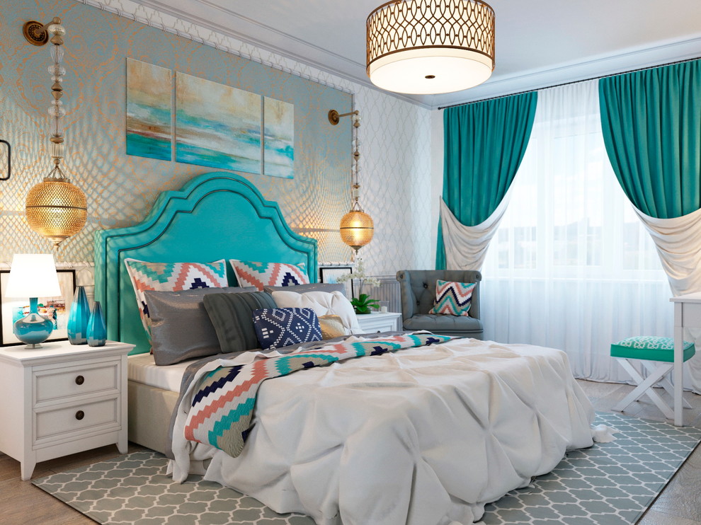 Квартира в Средиземноморском стиле 60м2