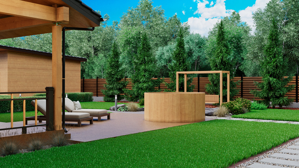 Ландшафт участка в г.Среднеуральск