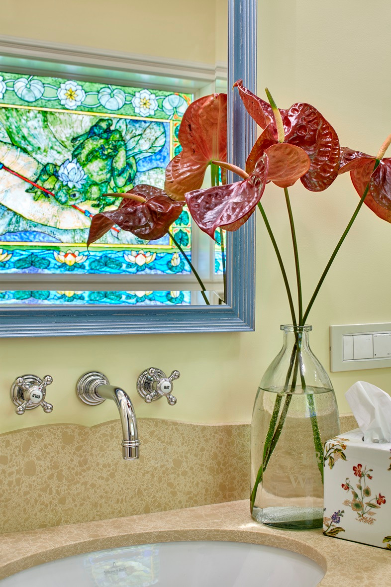 Столешница в ванную комнату / столешница под накладную ванну/ экран для ванны