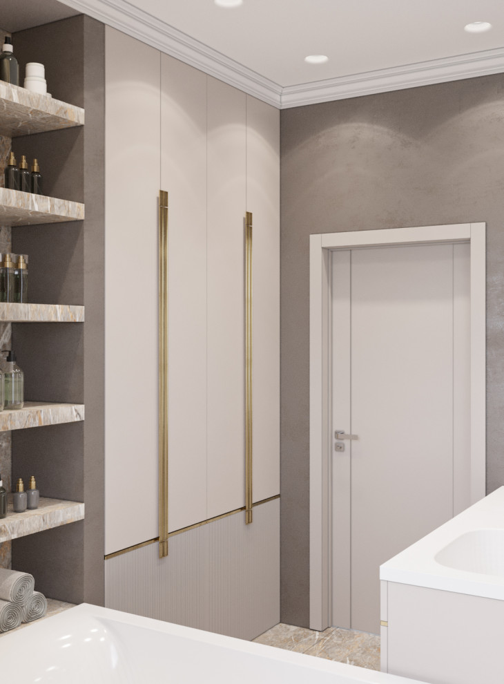 Ванная комната, частный дом