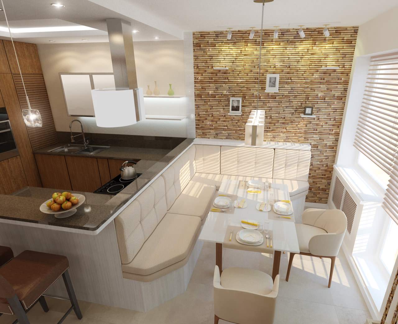 дизайн-проект квартиры в современном стиле