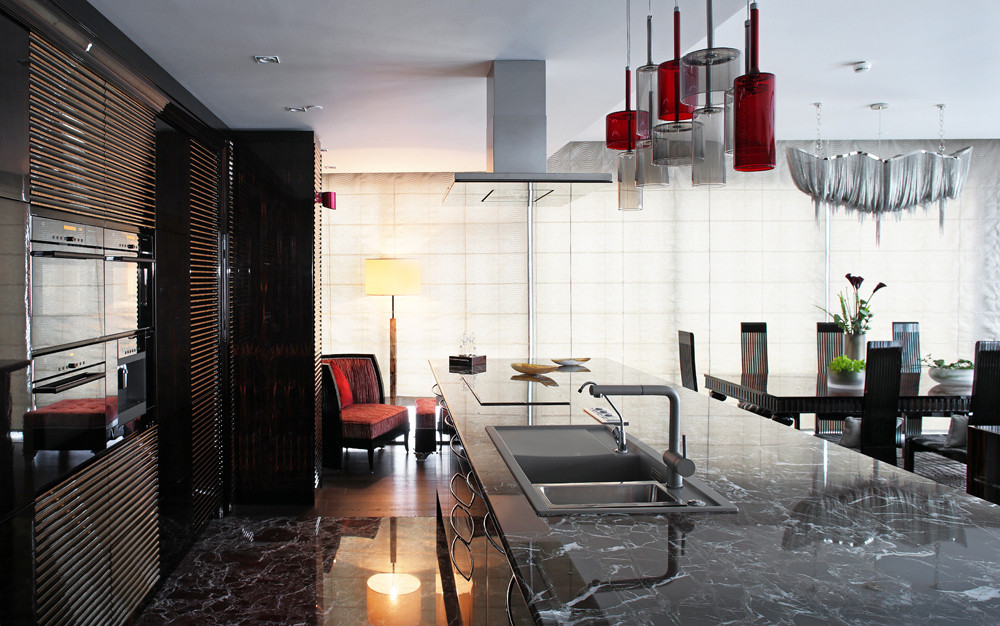 Столовая в эклектичном стиле