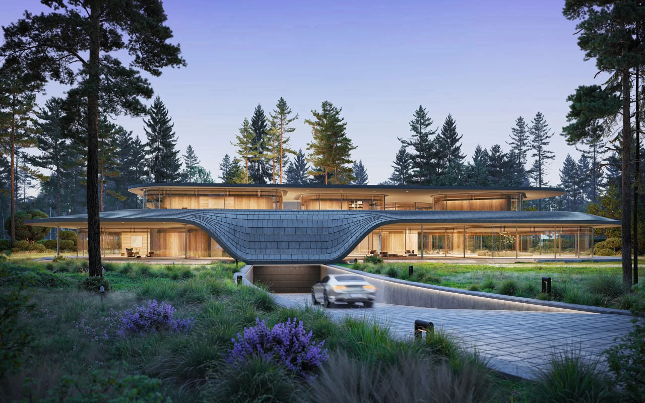 Обложка проекта: Riverwave Residence