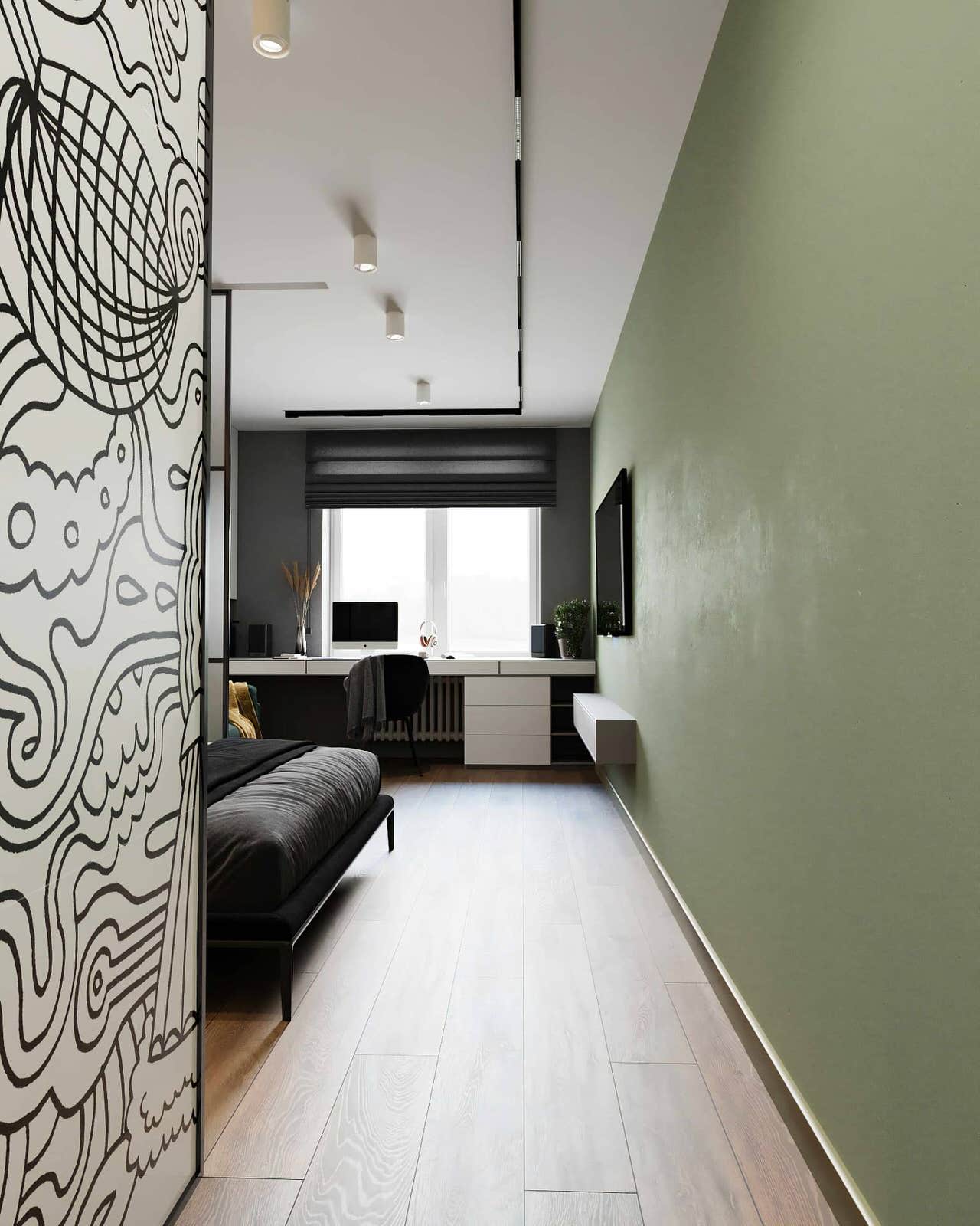 Дизайн и ремонт квартиры в ЖК «Депутатский Дом» — Созвучие стилей