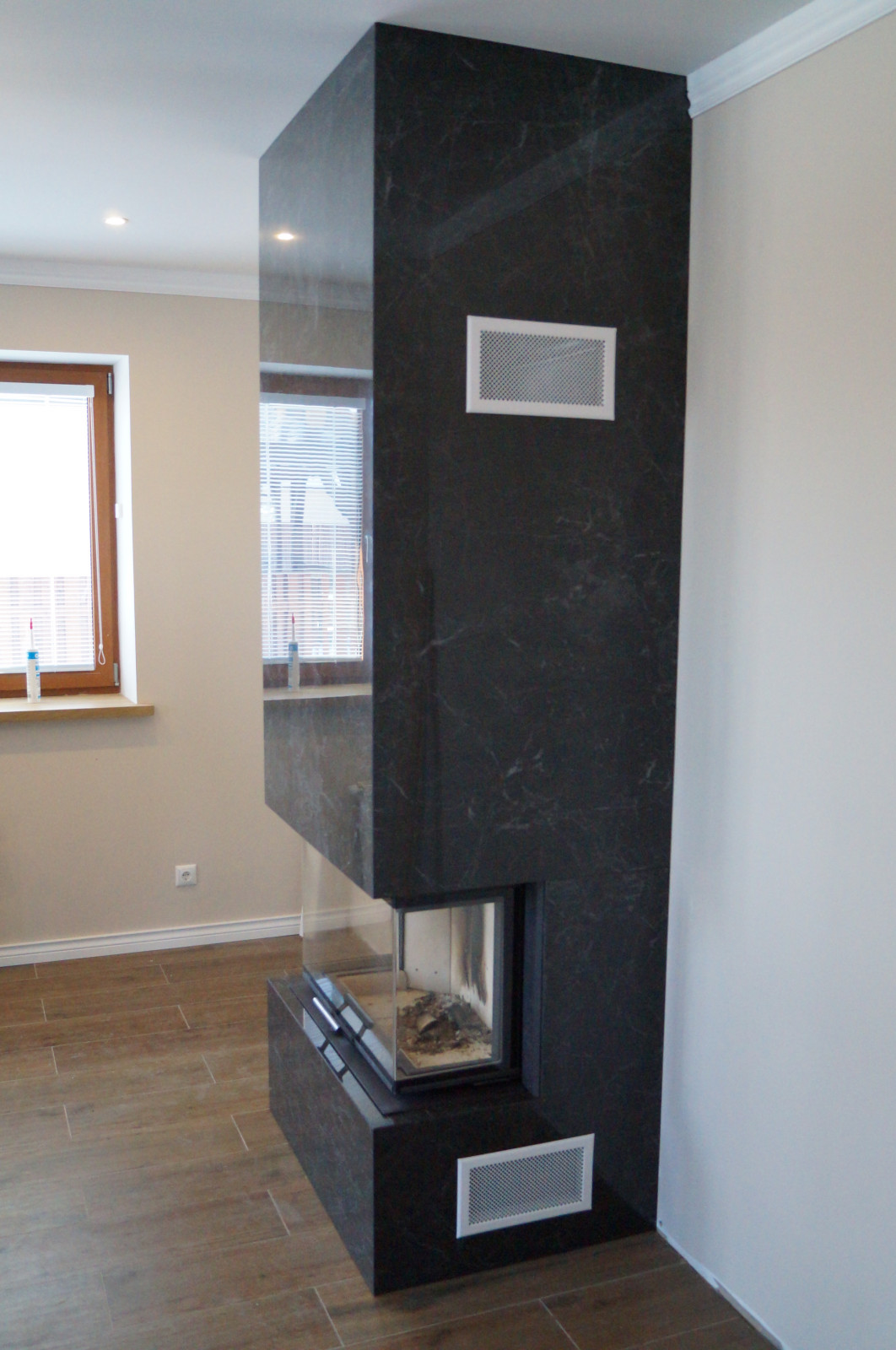 Облицовка камина Керлитом