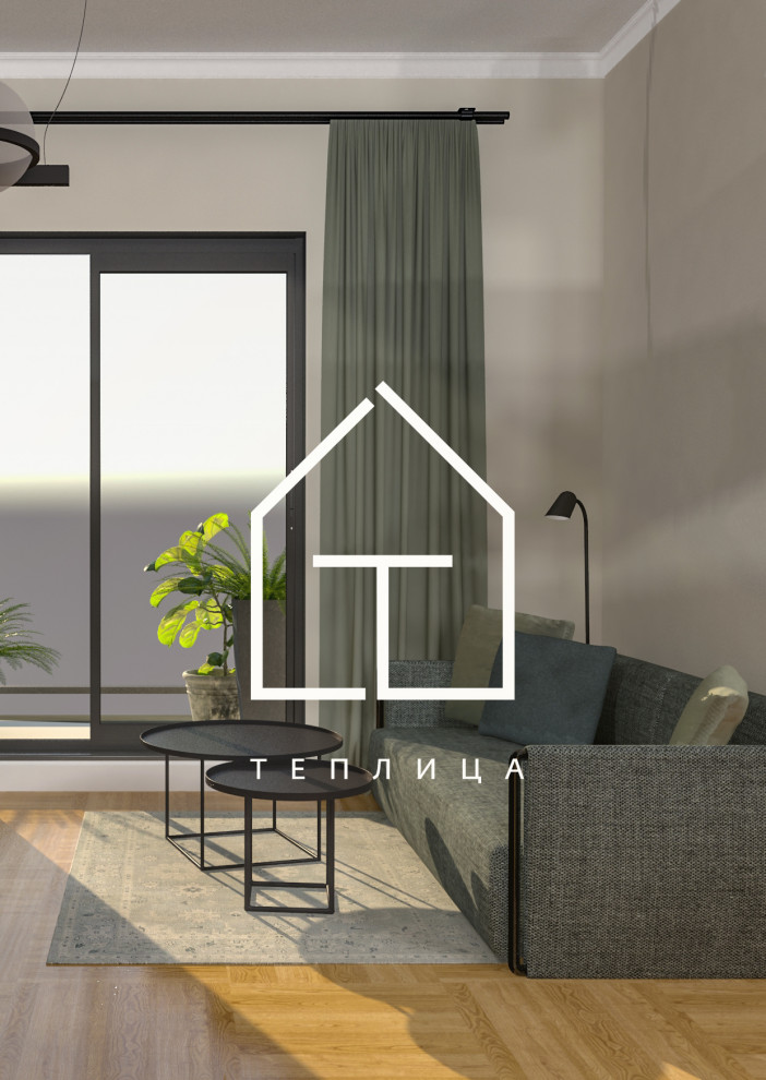 Теплица. 3-х комнатная квартира на юге Москвы.