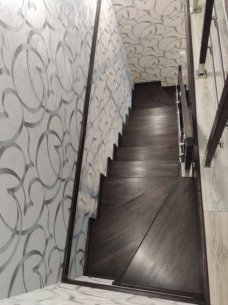 Обшивка металлического каркаса дубом, Графское