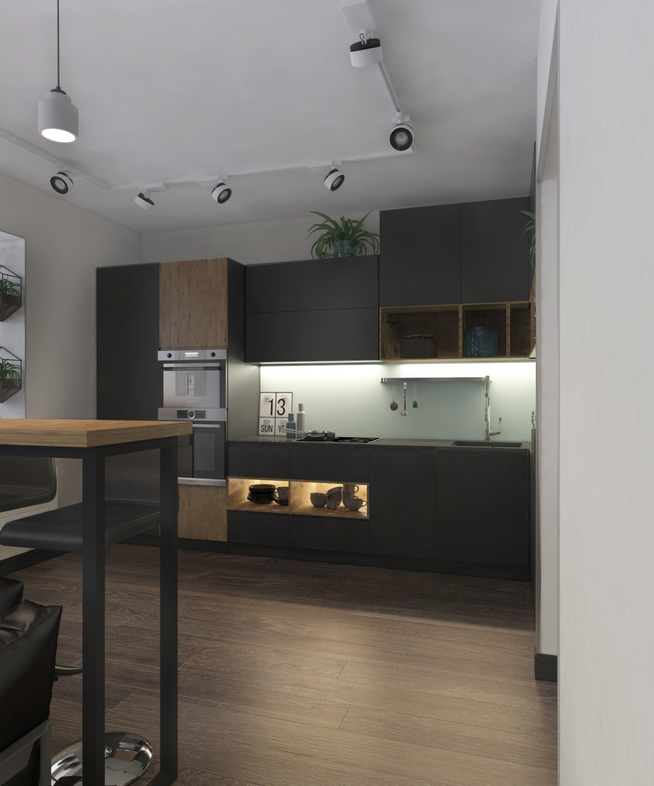 Дизайн интерьера кухни-гостиной в малогабаритной квартире