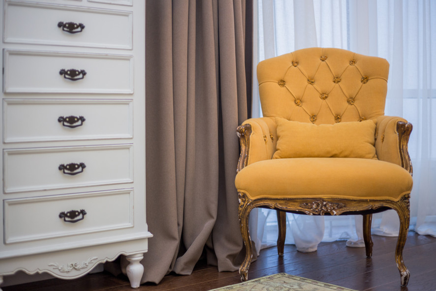 Оливковая спальня. Реализованный проект