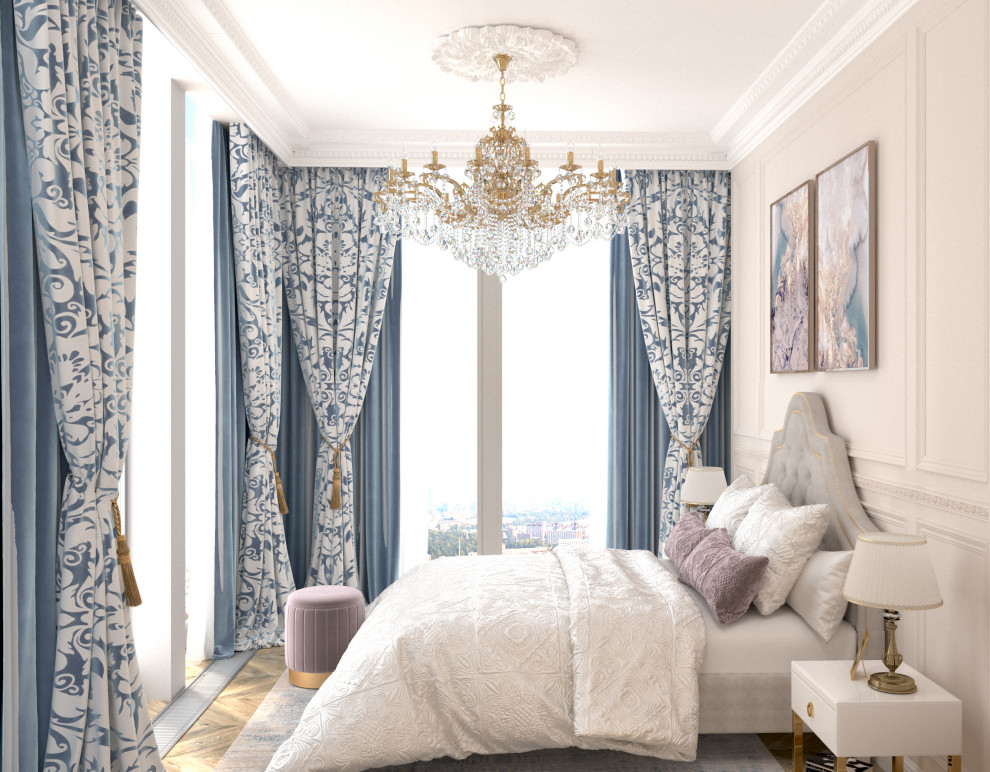 Классический интерьер в Москва Сити