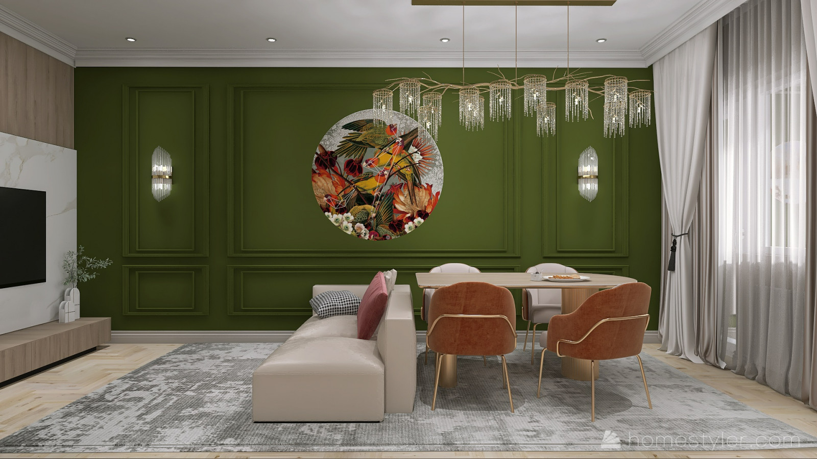 Трехкомнатная квартира