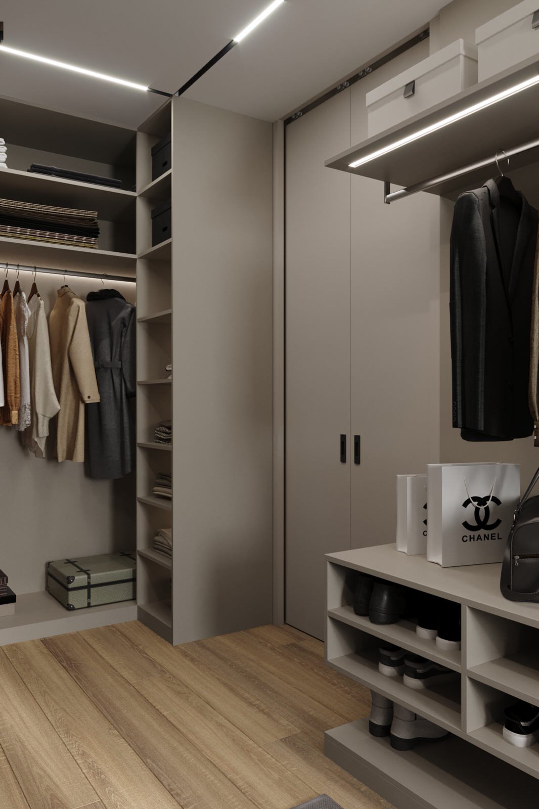 Дизайн-проект квартиры в ЖК Раменки