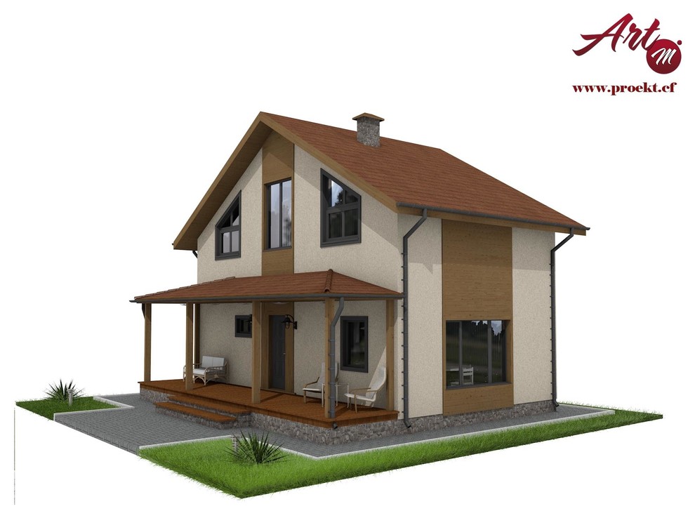 Дом с мансардным этажом