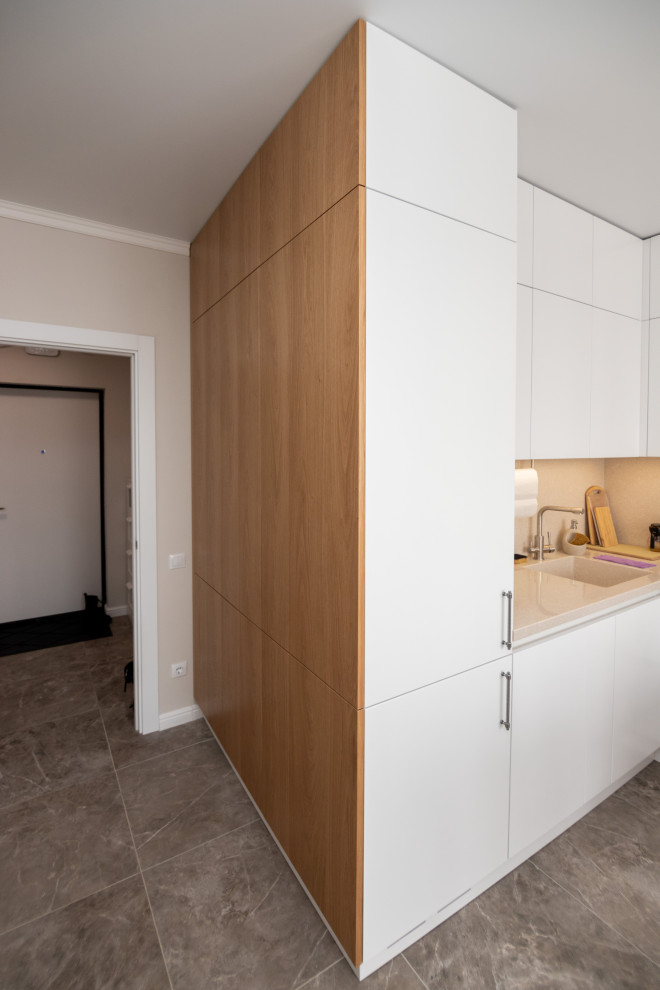 Современная кухня в минималистичном стиле