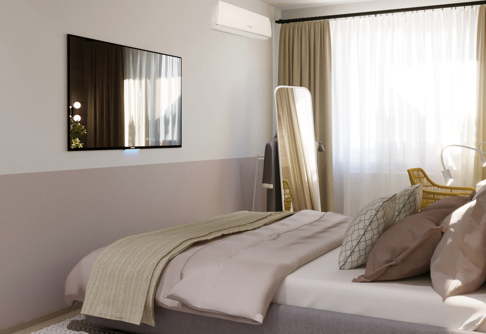 Светлая и лаконичная квартира для семьи с двумя детьми