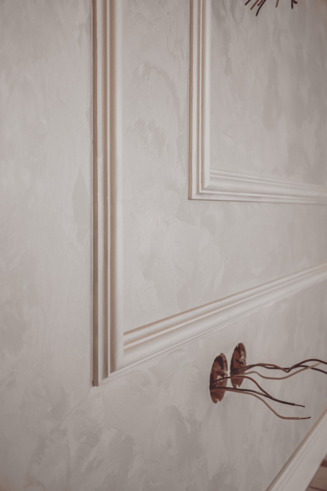 Клязьминский парк - декоративная штукатурка, краска стен