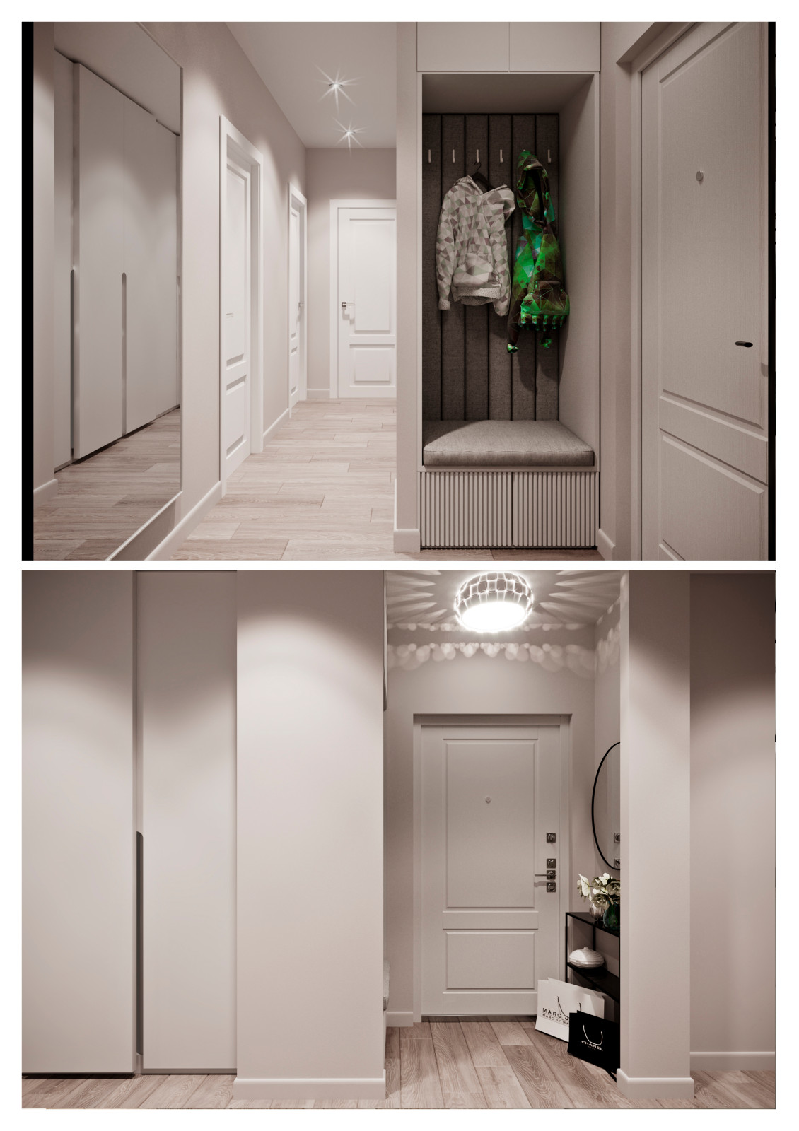 Двухкомнатная квартира для семьи в ЖК Загорье