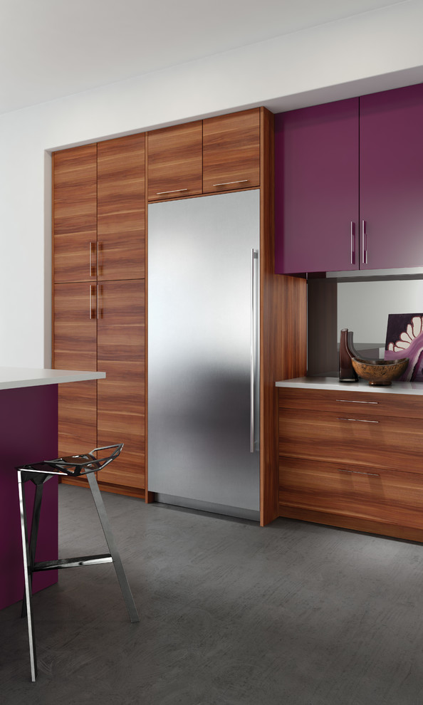 Интегрируемые холодильники в интерьере