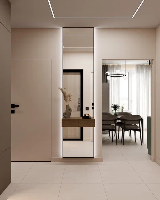 Ремонт в стиле современный уютный контемпорари - функционализм