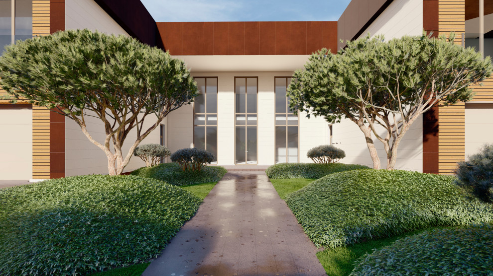 Cад с восточным колоритом. КП Агаларов Эстейт . 2021