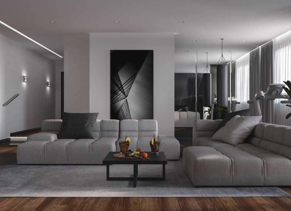 Пентхаус в стиле contemporary