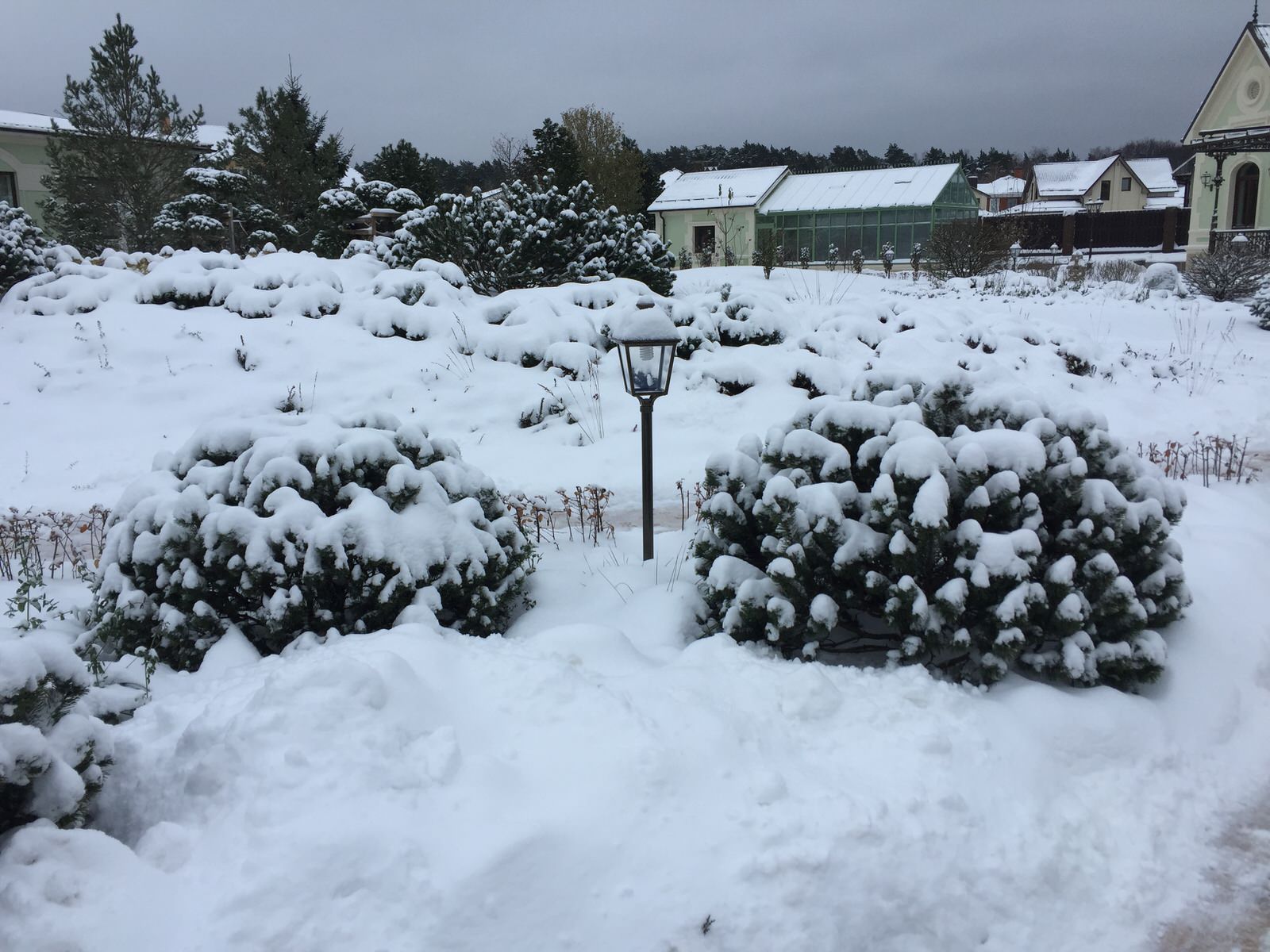 Зимние объекты