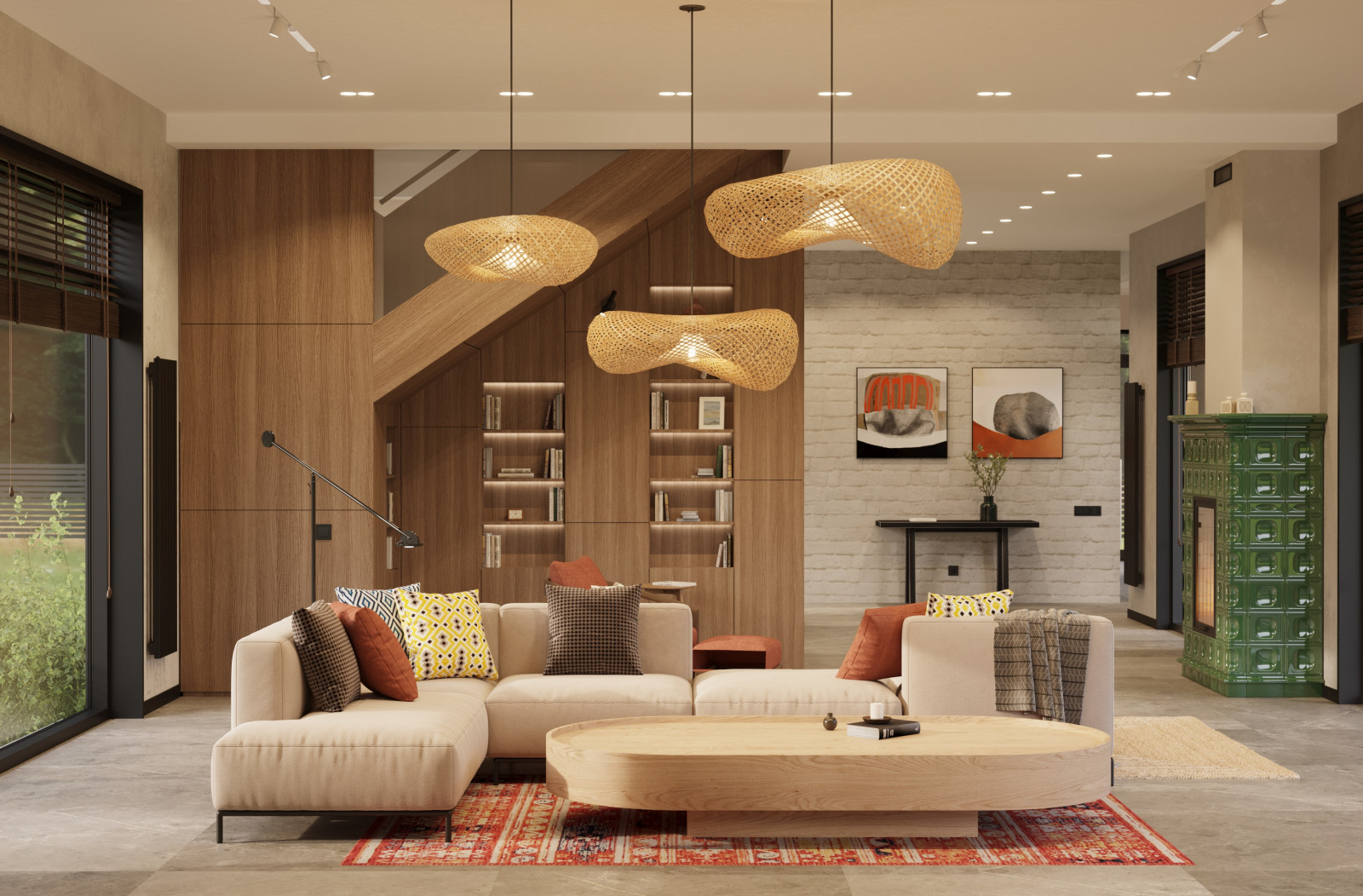 Дизайн-проект гостиной