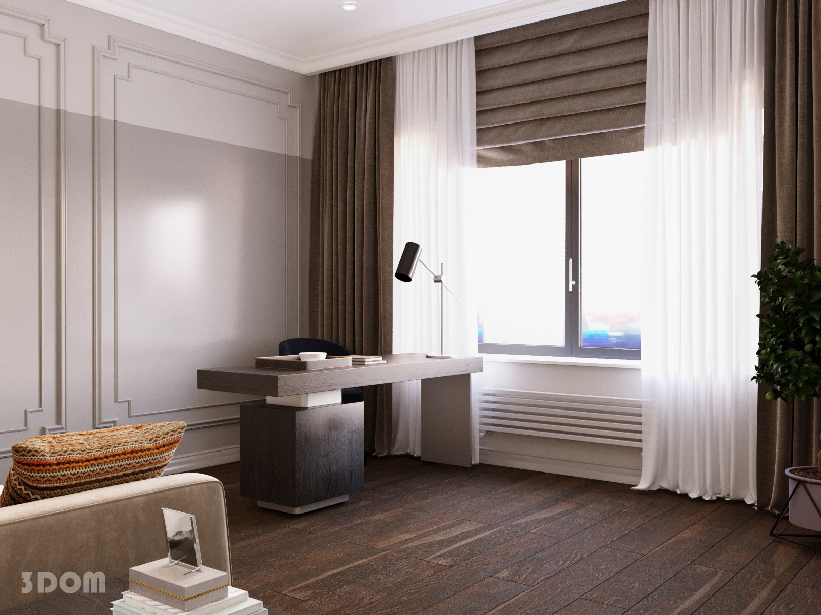 ДОМ КП "ЯНТАРНЫЙ" АКСАЙ 320кв.м | 3DOM