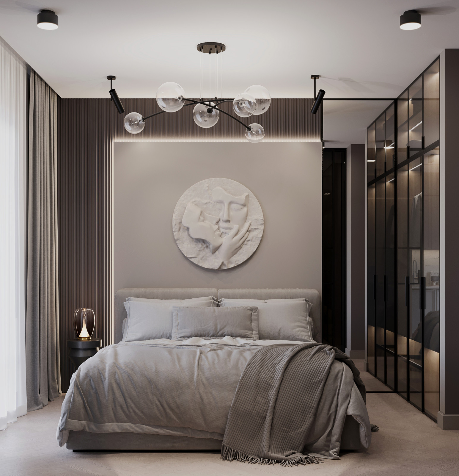 Квартира-студия для девушки в ЖК Екатерининский Парк