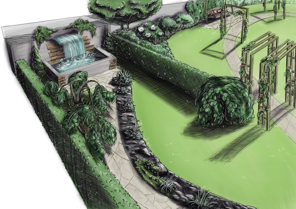 Ландшафтные скетчи