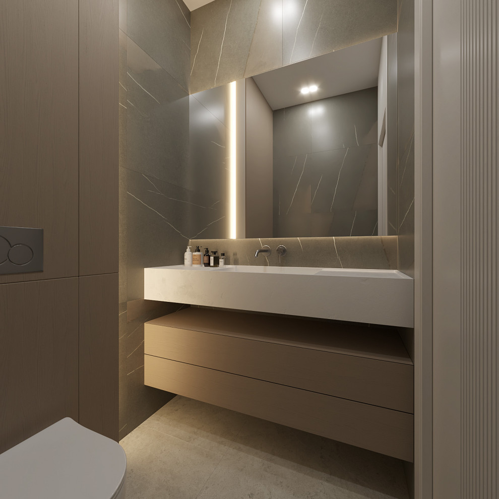 Современная эклектика: 3-комнатная квартира 93 м2